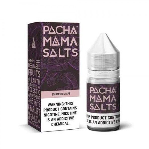 Starfruit Grape 10ml Nicsalt Eliquid by Pacha Mama