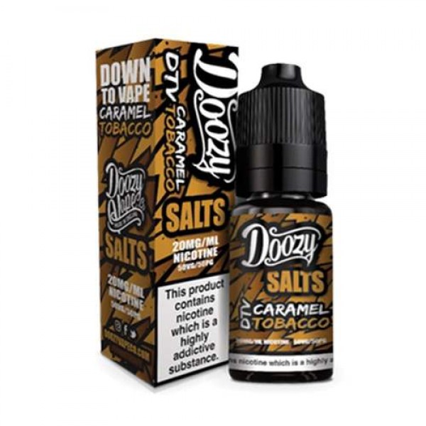 Caramel Tobacco 10ml Nicsalt Eliquid by Doozy