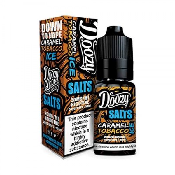 Caramel Tobacco Ice 10ml Nicsalt Eliquid by Doozy