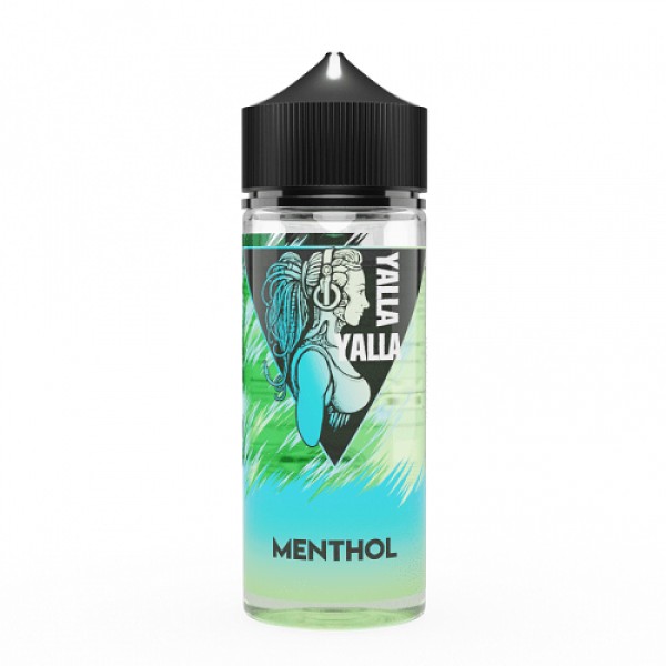 Menthol 100ml E-Liquid By Yalla Yalla