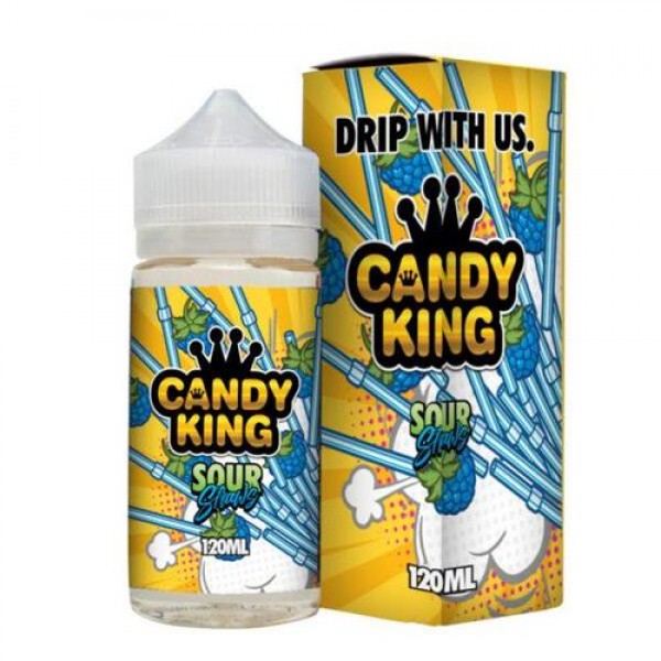 Sour Straws 100ml E-Liquid By Candy King