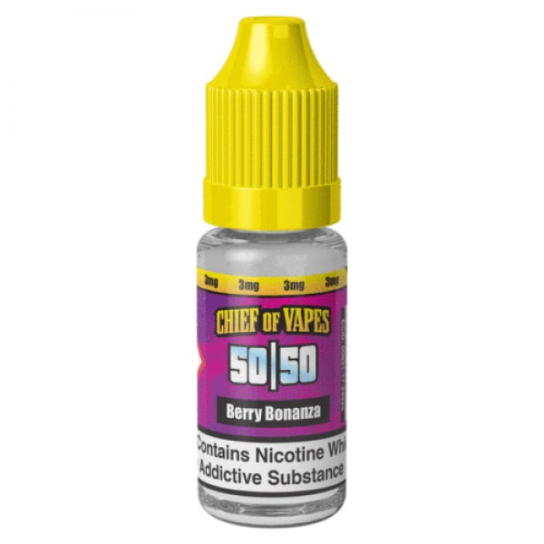 Box of 10 Berry Bonanza 10ml E-Liquid By Chief of Vapes