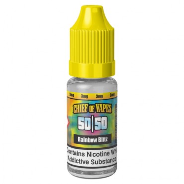 Box of 10 Rainbow Blitz 10ml E-Liquid By Chief of Vapes