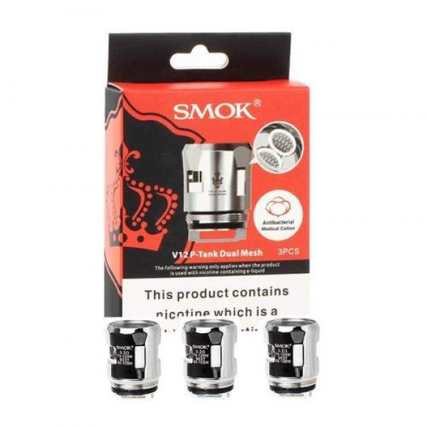 SMOK V12 Prince P-Tank Dual Mesh 0.2 Ohm Coils (Pack of 3)