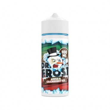 Apple & Cranberry Ice E-liquid 100ml By Dr Frost