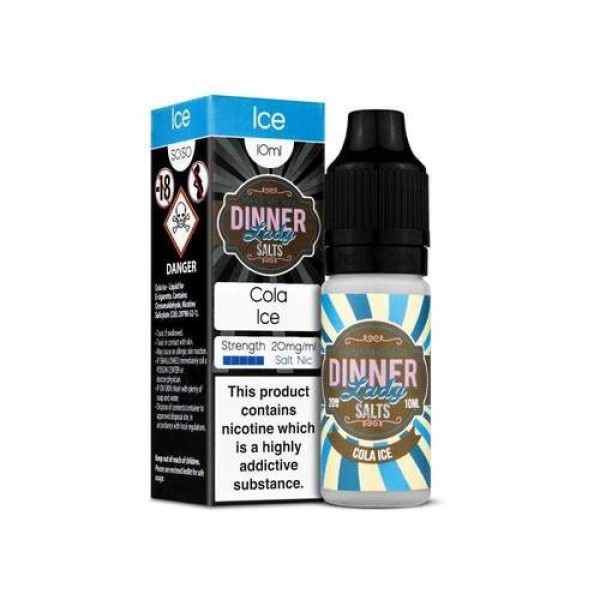 Cola Ice 10ml Nicsalt Eliquid by Dinner Lady