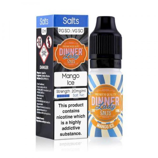 Mango Ice 10ml Nicsalt Eliquid by Dinner Lady