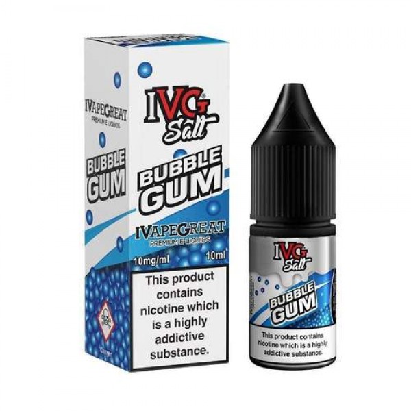 Bubblegum 10ml Nicsalt Eliquid by IVG