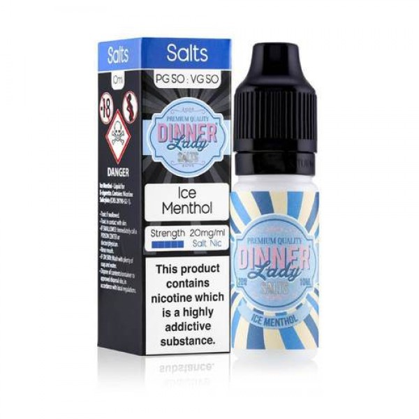 Ice Menthol 10ml Nicsalt Eliquid by Dinner Lady