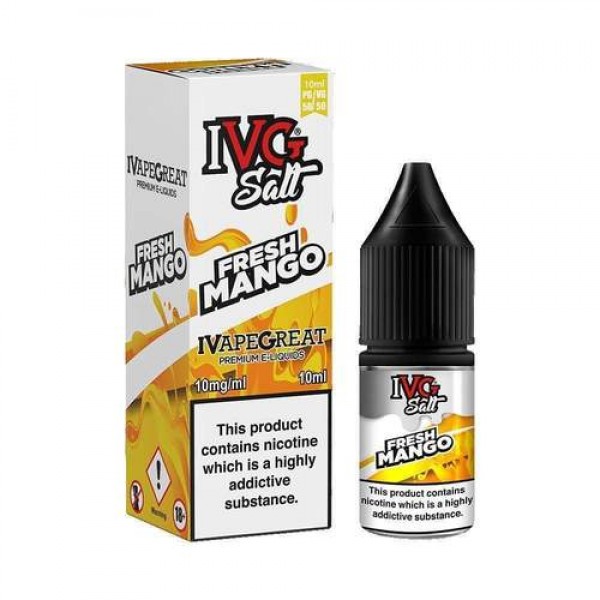 Fresh Mango 10ml Nicsalt Eliquid by IVG