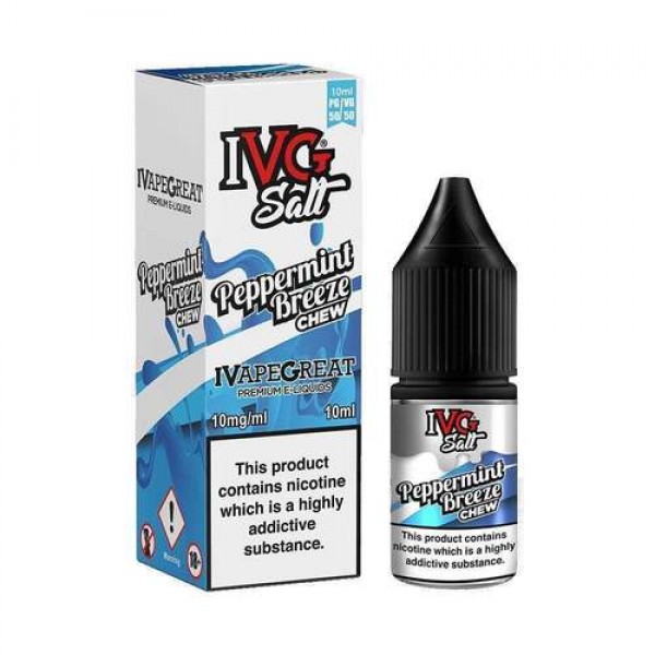 Peppermint Breeze 10ml Nicsalt Eliquid by IVG