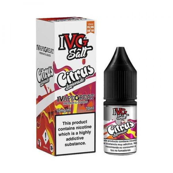 Citrus Lemonade 10ml Nicsalt Eliquid by IVG