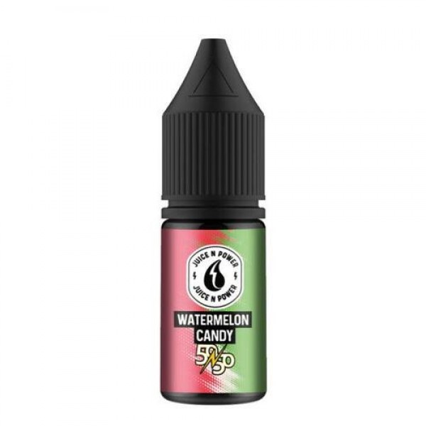 Box of 10 Watermelon Candy 10ml E-Liquid By Juice N' Power