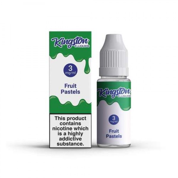 Box of 10 Fruit Pastels 10ml E-Liquid By Kingston