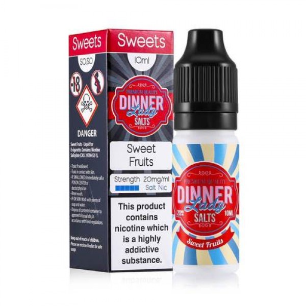 Sweet Fruits 10ml Nicsalt Eliquid by Dinner Lady