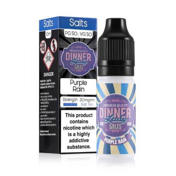 Purple Rain 10ml Nicsalt Eliquid by Dinner Lady