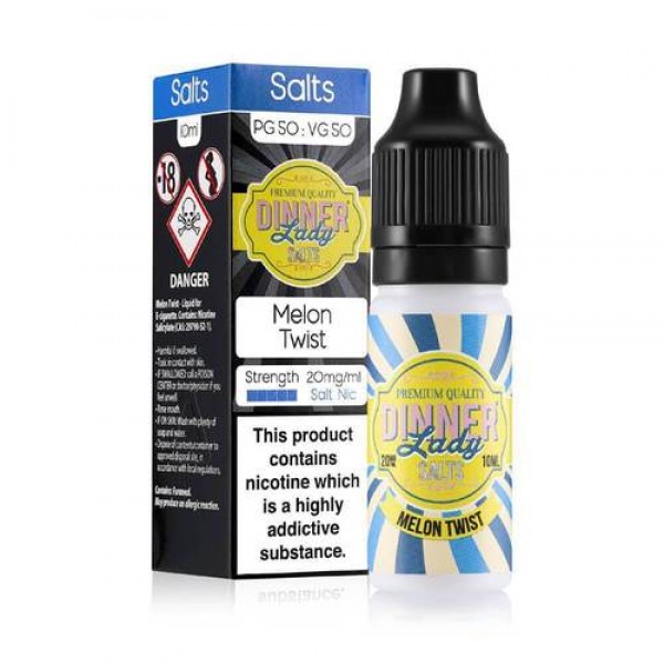 Melon Twist 10ml Nicsalt Eliquid by Dinner Lady