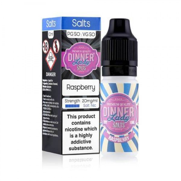 Raspberry 10ml Nicsalt Eliquid by Dinner Lady