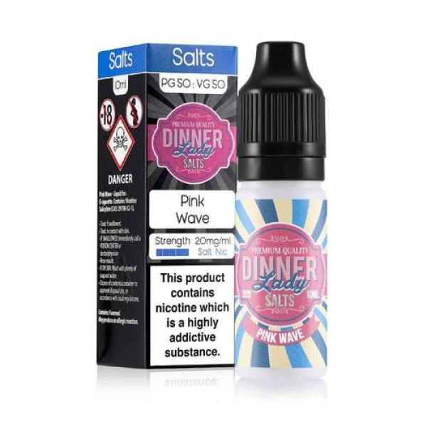 Pink Wave 10ml Nicsalt Eliquid by Dinner Lady