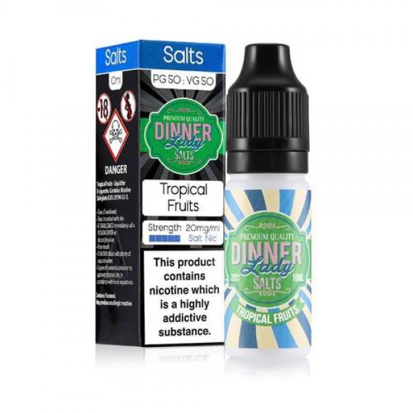 Tropical Fruits 10ml Nicsalt Eliquid by Dinner Lady