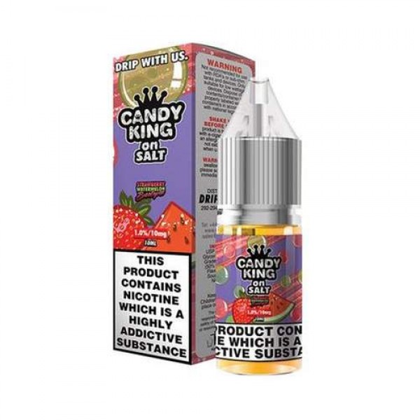 Strawberry Watermelon Bubblegum 10ml Nicsalt Eliquid by Candy King Salt