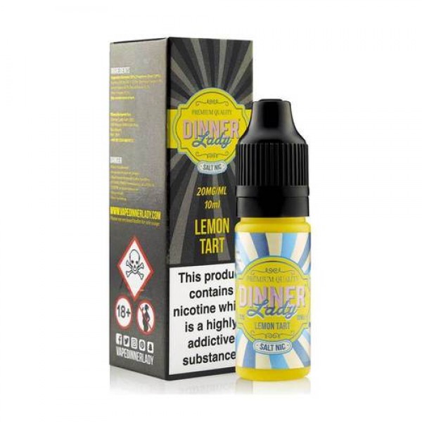 Lemon Tart 10ml Nicsalt Eliquid by Dinner Lady