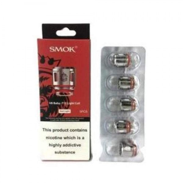 SMOK V8 Baby-T12 Light Coil Red Light (5/pack 0.15ohm)