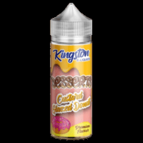 Custard Glazed Donut Dessert Shortfill by Kingston