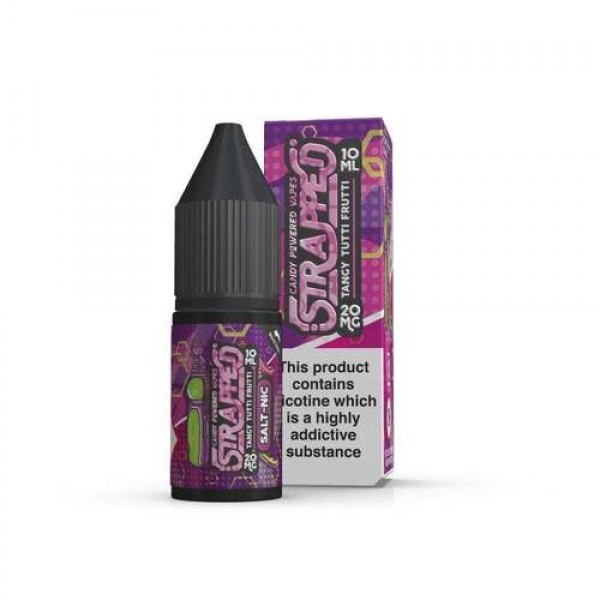 Tangy Tutti Fruitti 10ml Nicsalt Eliquid by Strapped Salts