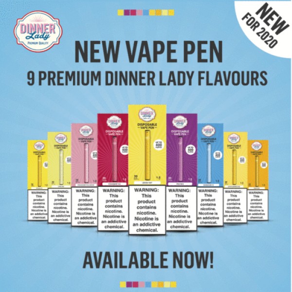 Dinner Lady Disposable Vape Pen - 20mg