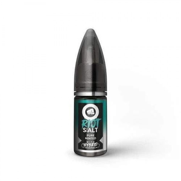 Pure Minted 10ml Nicsalt Eliquid by Riot Squad