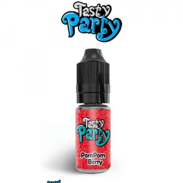 Pom Pom Berry Nic Salt E Liquid by Tasty Party 10ml