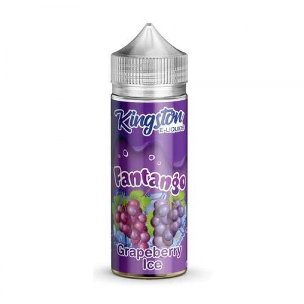 Grapeberry Ice Shortfill 100ml E liquid by Kingston