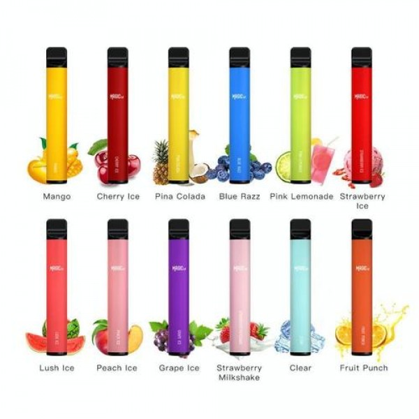 Magic Bar Vape Disposable Pod Pen - 600 Puffs