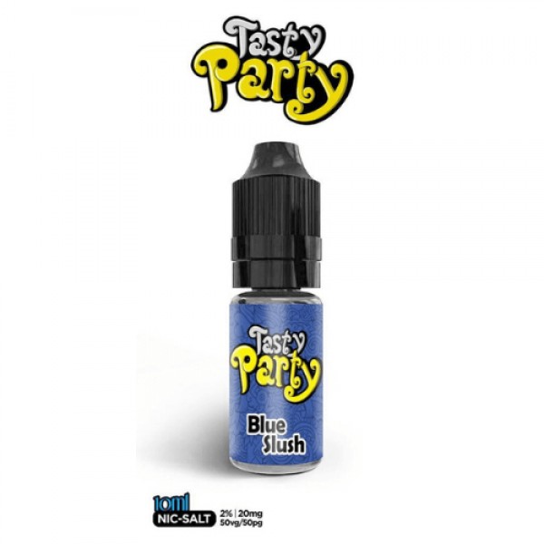 Blue Slush Nic Salt E Liquid By Tasty Party 10ml